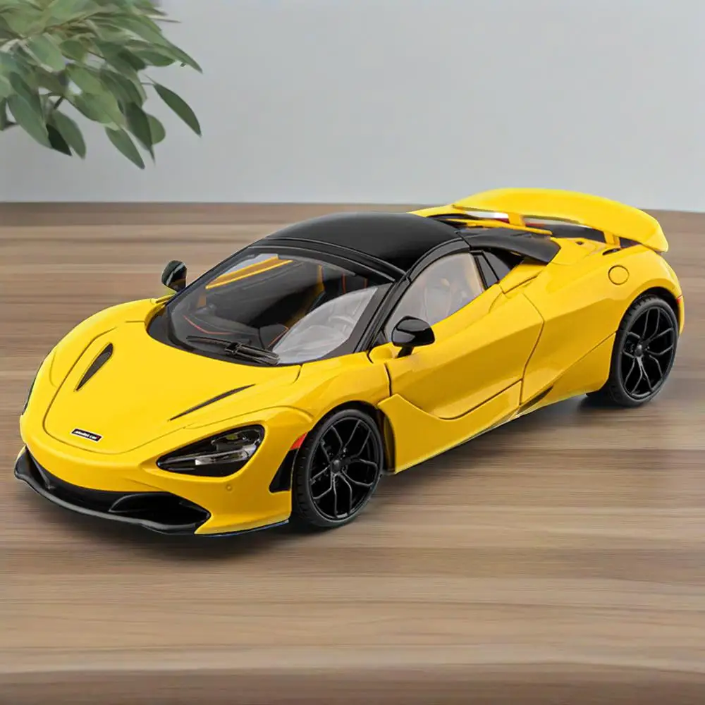 1:18 720S Legierung Modell Simulation Sport Auto Home Decor Sound Licht Serie Jungen Spielzeug Auto Geschenke Image