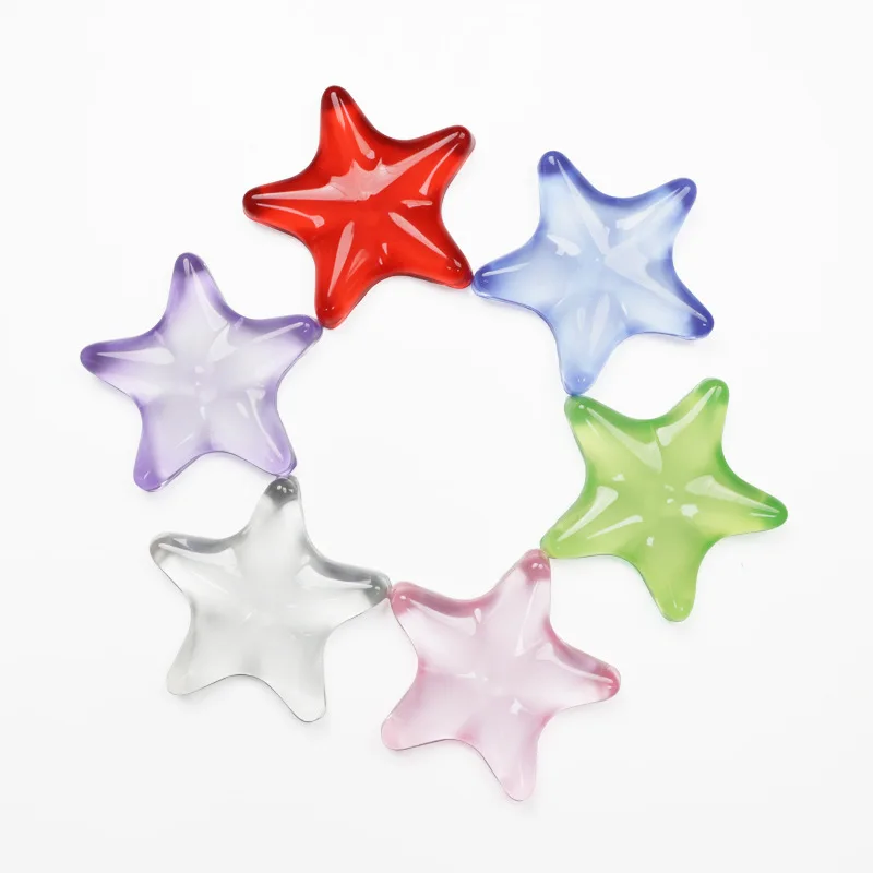 Transparentes Silikon-Mauspad mit fünfzackigem Stern, weiche Handauflage für das Büro, wasserdichtes und schmutzabweisendes Handgelenkpolster Image