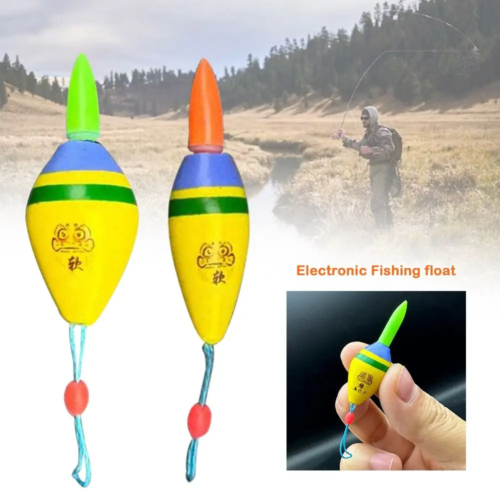 Elektronischer Angelschwimmer mit LEDs, 311-Batterie, Slip Drift Tube, Felsangeln, schwimmt, grünes Licht, Boje, Strike Light Float, Nachtangeln Image