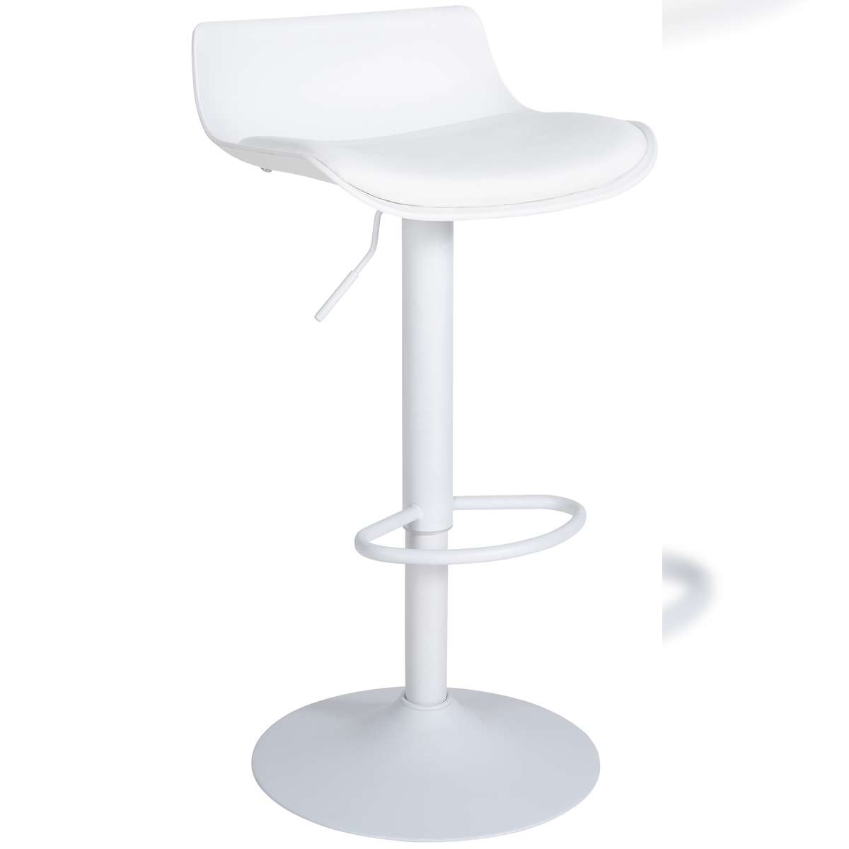 Proregal CHEFGASTRO Barhocker HAVANA Kunstleder HxBxT 69x43x44cm Kunstleder Weiß Barstuhl Image