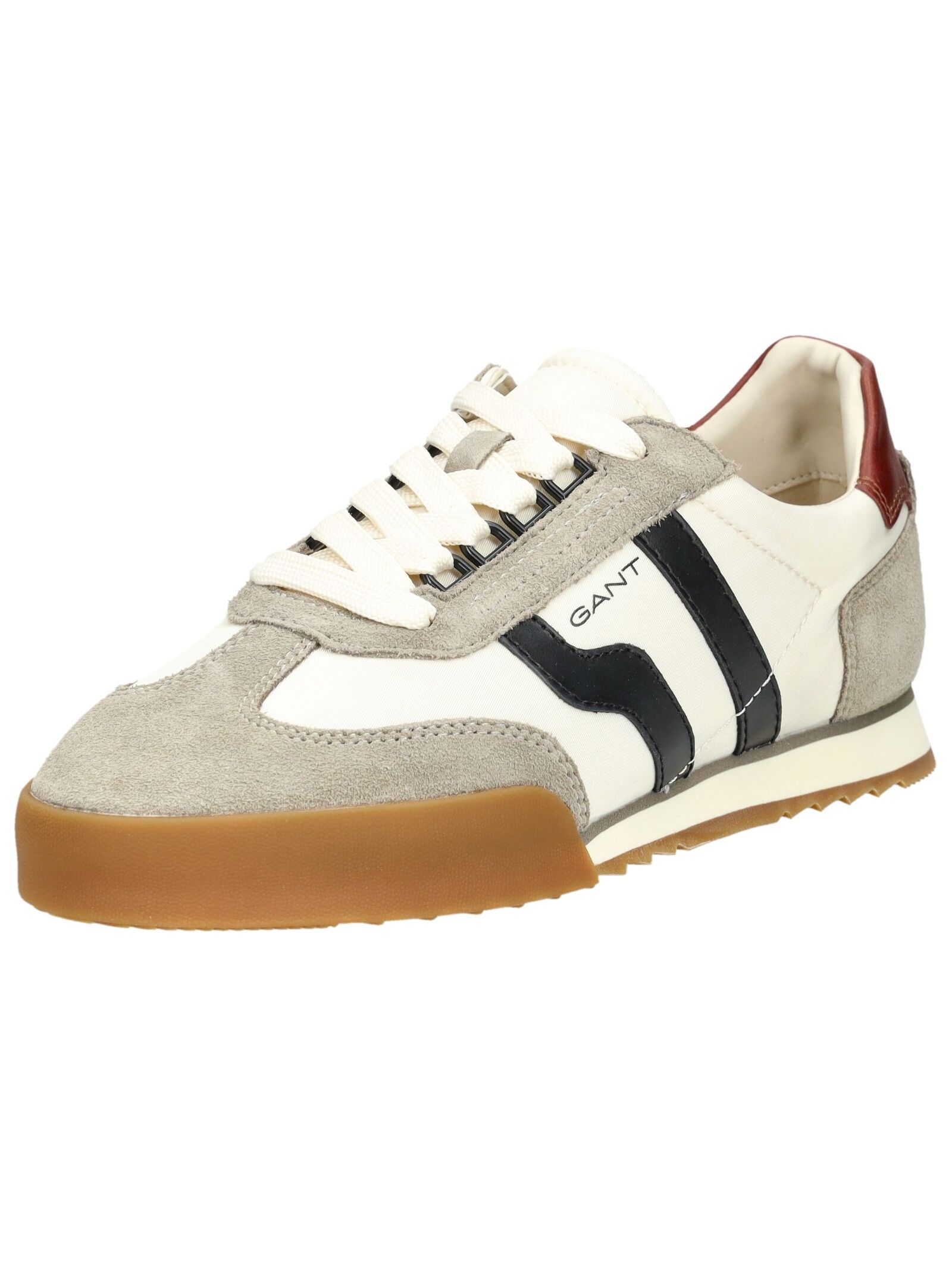 Sneaker GANT "Gant Sneaker Veloursleder", Herren, Gr. 44, beige, Veloursleder, Schuhe Sneaker