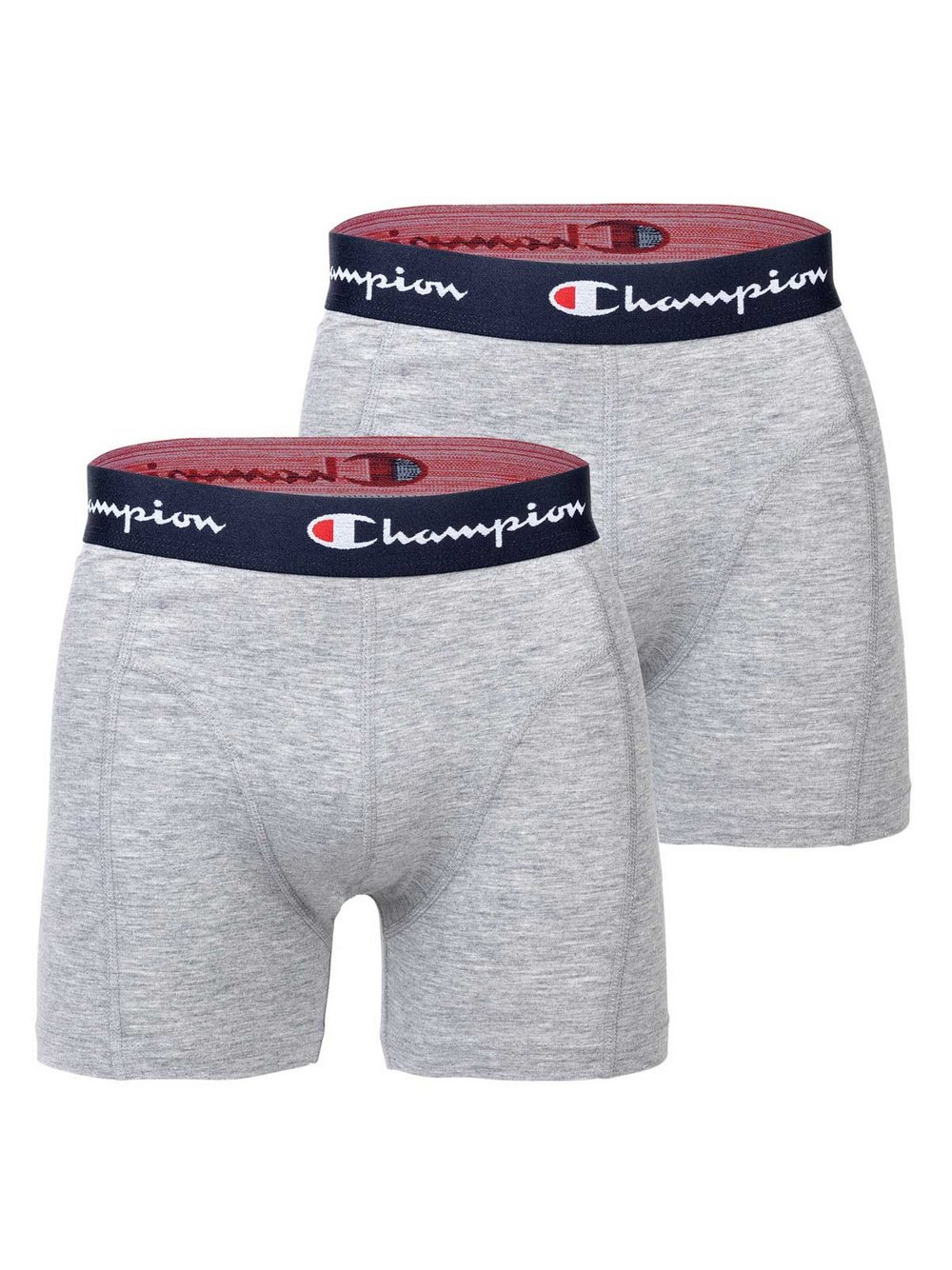 Champion Boxershorts im 2er-Pack Herren hellgrau, M Image