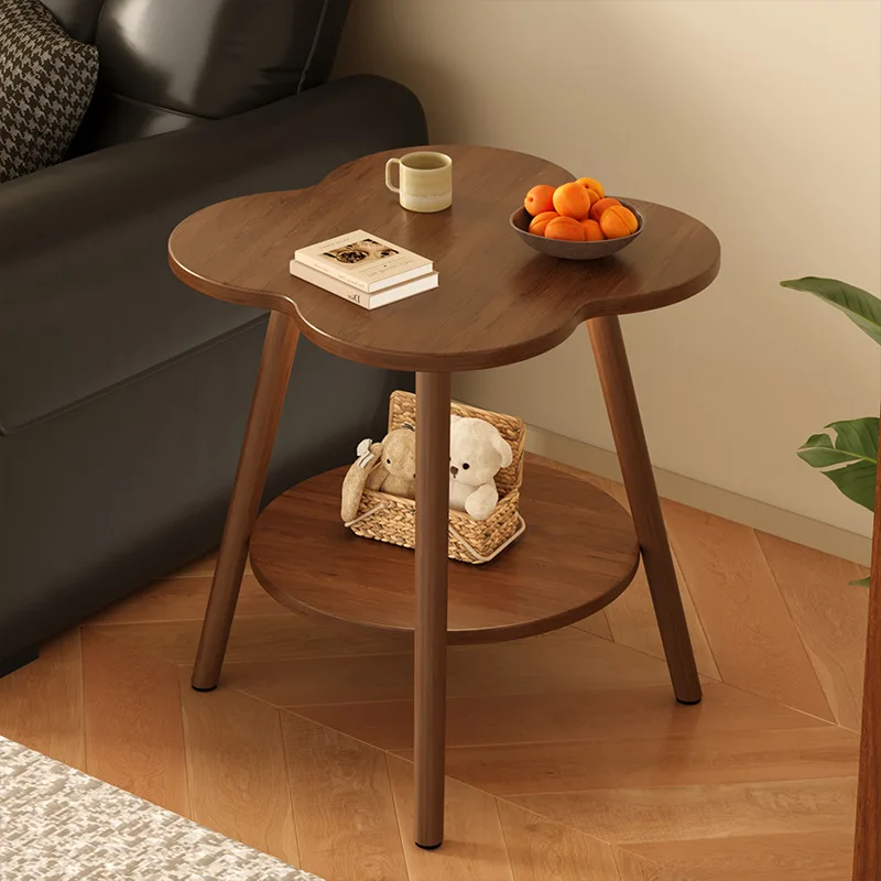 Beistelltisch, Freizeitbalkon, kleiner Tisch, modernes und einfaches Wohnzimmer, kleiner Couchtisch, Nachttisch mit Stauraum Image