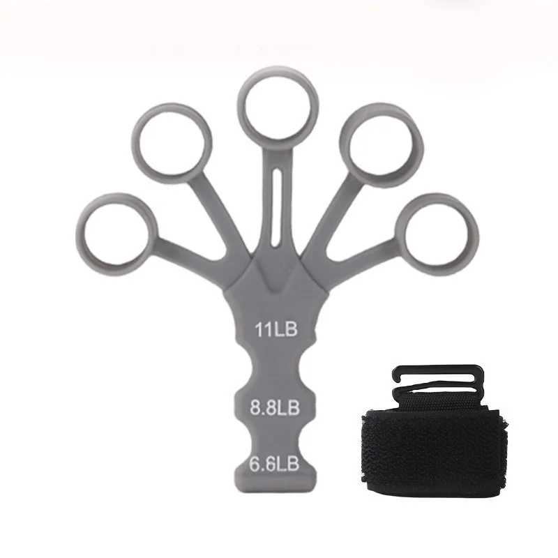 Handgriff-Stärkungsgerät, physikalische Werkzeuge, Gitarren-Fingertrainer, Training und Übung, Fitnessstudio, Widerstand, Finger-Gripster-Expander Image