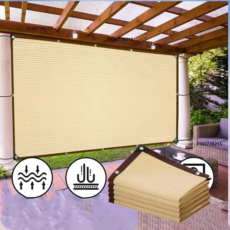 Outdoor Garten Camping Wandern Zelt Sonnenschutz Net Hohe Dichte Polyethylen Gartenarbeit Sonnenschutz Tuch Sonnenschutz Net