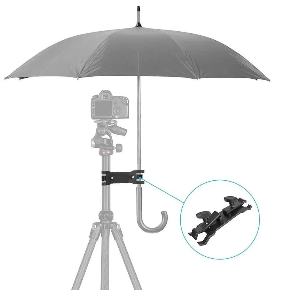 Kamera Stativ Regenschirm Klemme Fotografie Stativ Zubehör Kamera Zubehör SLR Zubehör Image