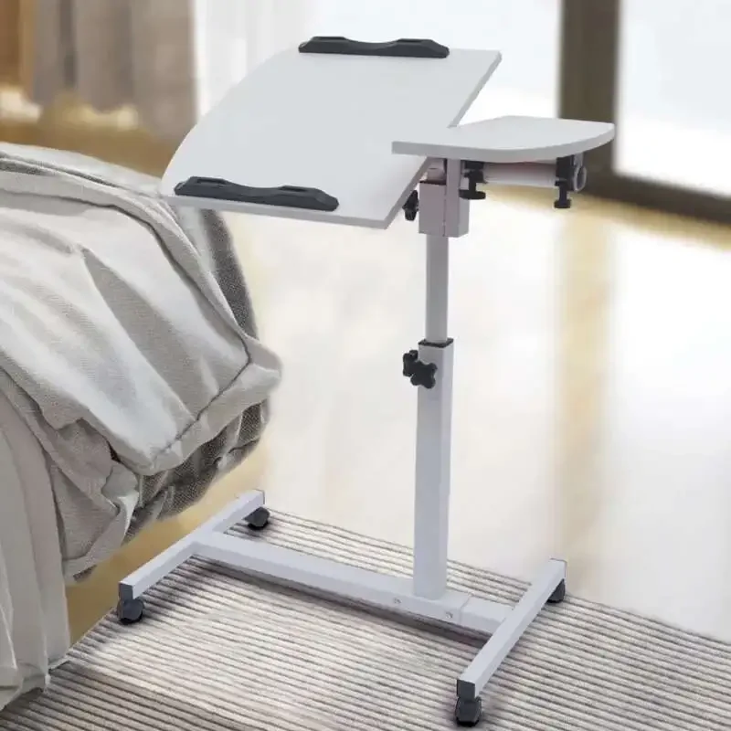 Laptop-Sofa-Schreibtisch, mobil, rollend, höhenverstellbar, über dem Bett, Tablett, Ständer, Computertisch, Escritorio De Oficina Image