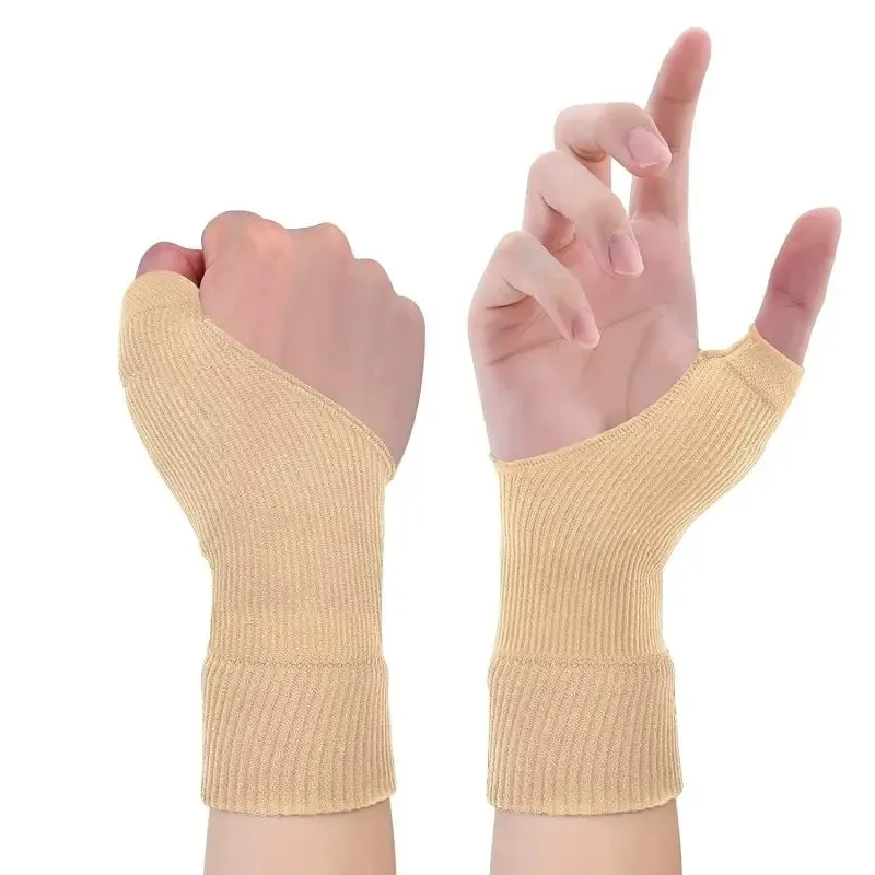 1[Air Handgelenk Daumen Kompression Arthritis Handschuhe, atmungsaktive Handgelenk Unterstützung Handgelenk Brace Ärmel mit Gel Daumen Verletzungen Pads Image