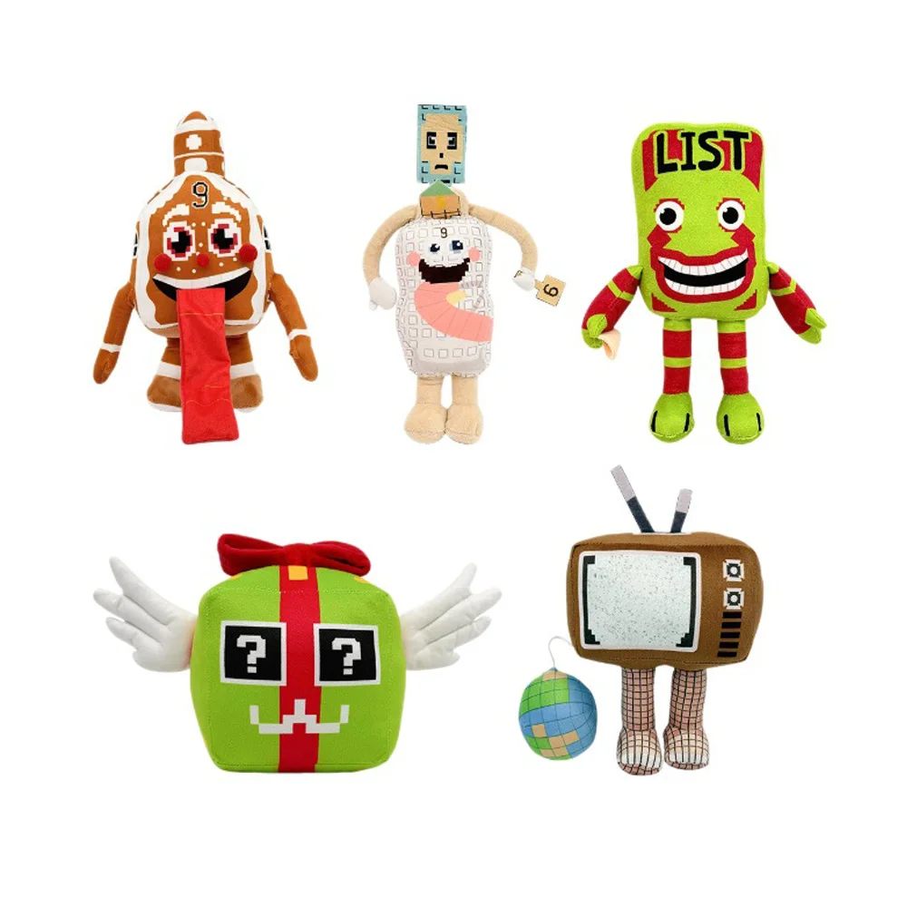 Neueste Farbenfrohe Stilvolle Maskottchen Lustige Anime-Animation Brainrot-Plüschtiere Niedliche No. 9 Haus-Deko-Plüschpuppen für das Wohnzimmer Image