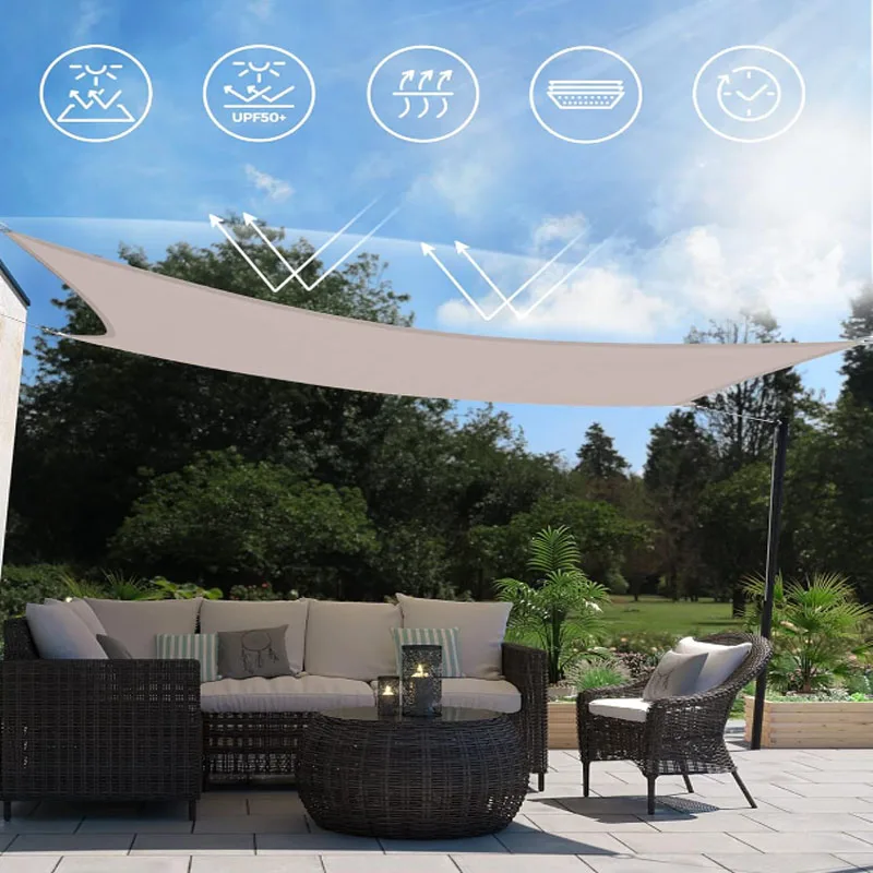 Wasserdichtes, UV-beständiges Sonnensegel: Ihr All-in-One-Schutz für den Außenbereich Image