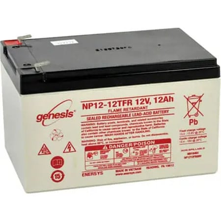 ENERSYS NP12-12TFR Tysonic TY-12-12 Replacement Wheelchair Scooter Battery 12V