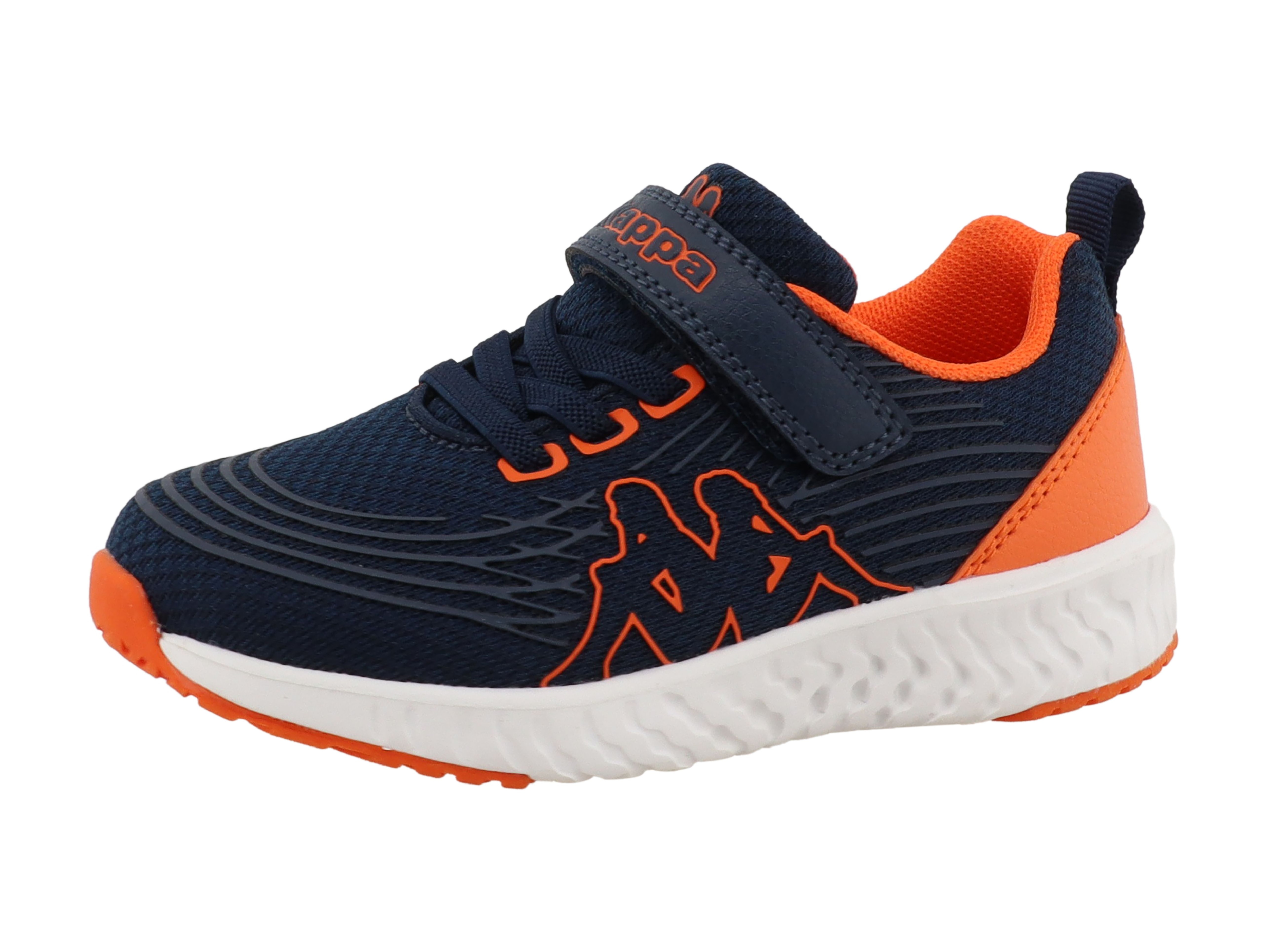 Sneaker KAPPA "HANAKO", Damen, Gr. 27, navy, orange, Synthetik, Schuhe Sneaker