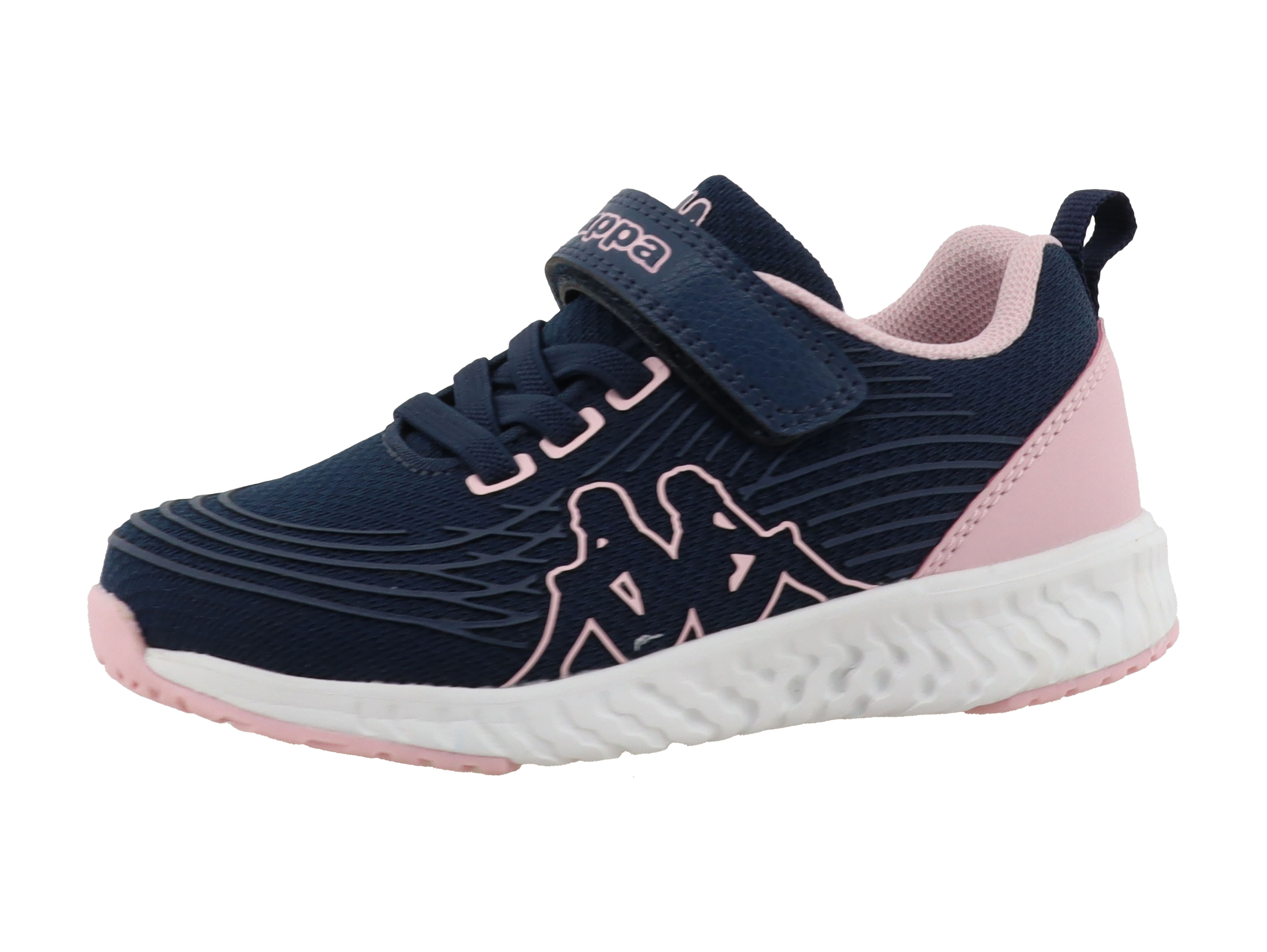 Sneaker KAPPA "HANAKO", Damen, Gr. 37, navy, rose, Synthetik, Schuhe Sneaker