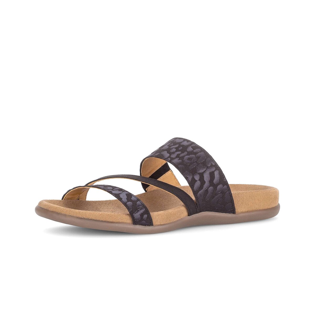 Pantolette GABOR "Pantolette", Damen, Gr. 37, braun, Schuhe Pantolette