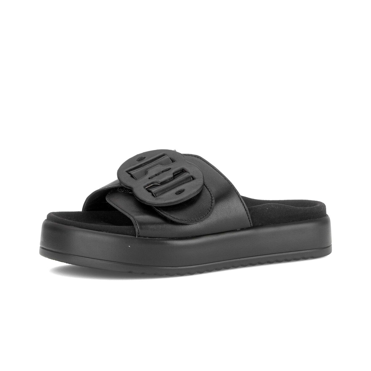 Pantolette GABOR "Pantolette", Damen, Gr. 37, schwarz, Schuhe Pantolette