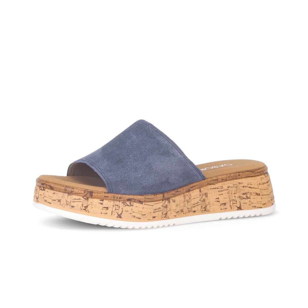 Pantolette GABOR "Pantolette", Damen, Gr. 40,5, blau, Schuhe Pantolette Image