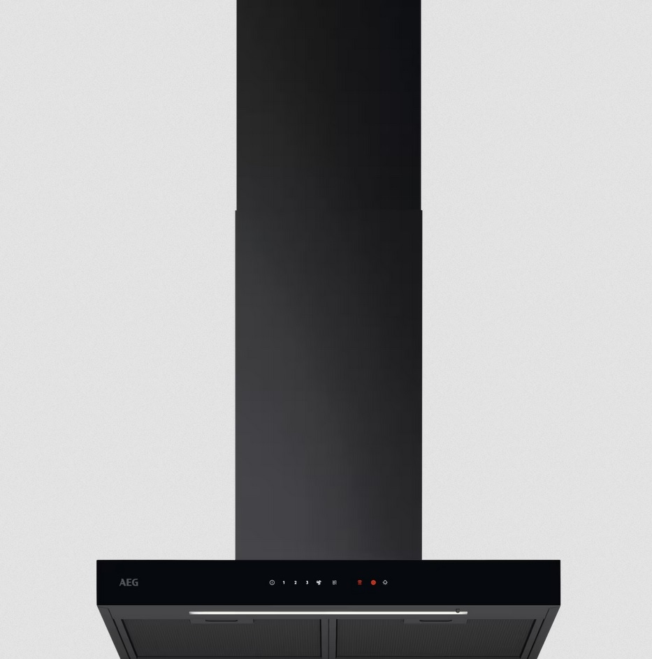 AEG / Serie 6000 Wandhaube / Abluft oder Umluft / 60cm / Schwarz NDB6761HB Image