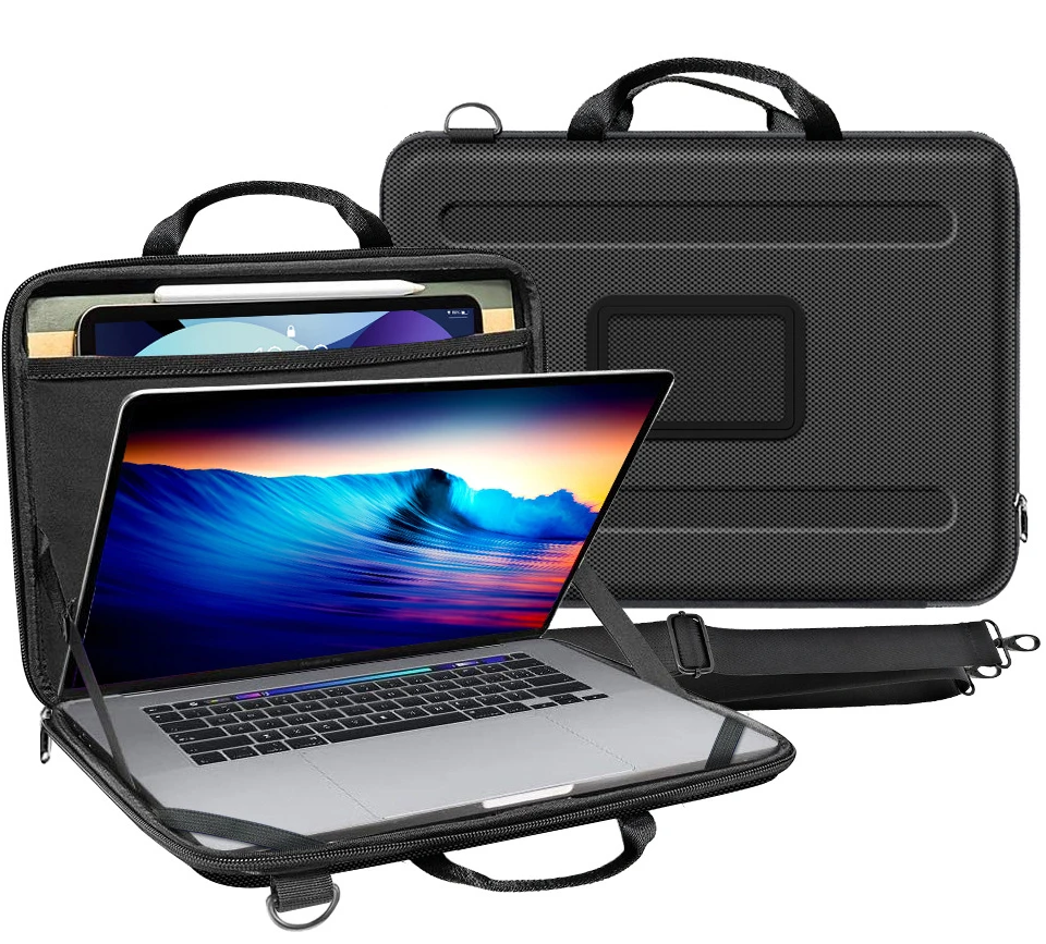 Étui rigide pour ordinateur portable 14 pouces, housse rigide en EVA pour ordinateur portable, sac pour MacBook Pro 16 pouces, Huawei Xiaomi 14 pouces, étui pour ordinateur portable pour hommes