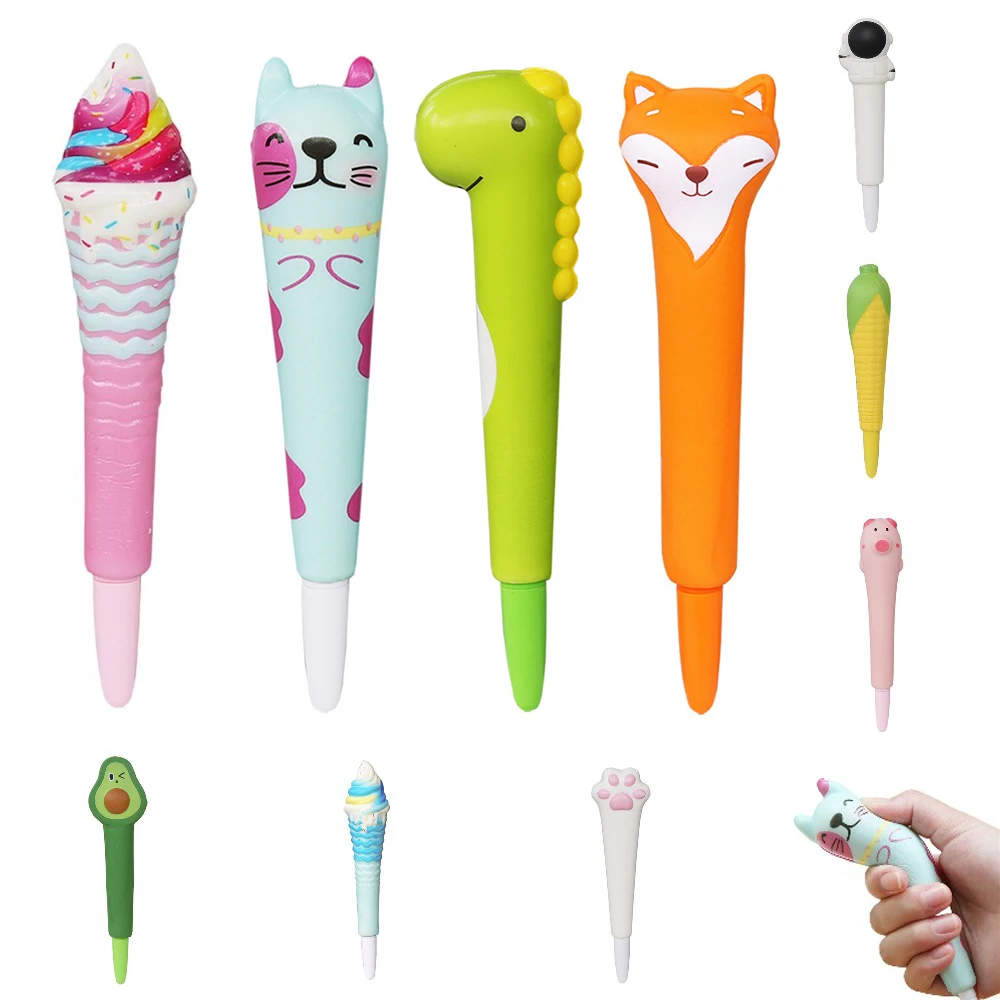 Penna per pittura diamante 5D Penna per pittura diamante cartone animato Giocattoli antistress Penna per trapano a punta per pittura diamante fai da te Punto croce