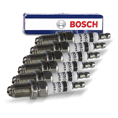 Bosch 6x Zündkerze [Hersteller-Nr. 40975065] für BMW