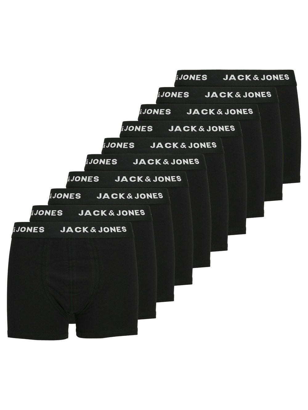 Jack & Jones Boxershort 10er Pack Jungen schwarz, 152 Image