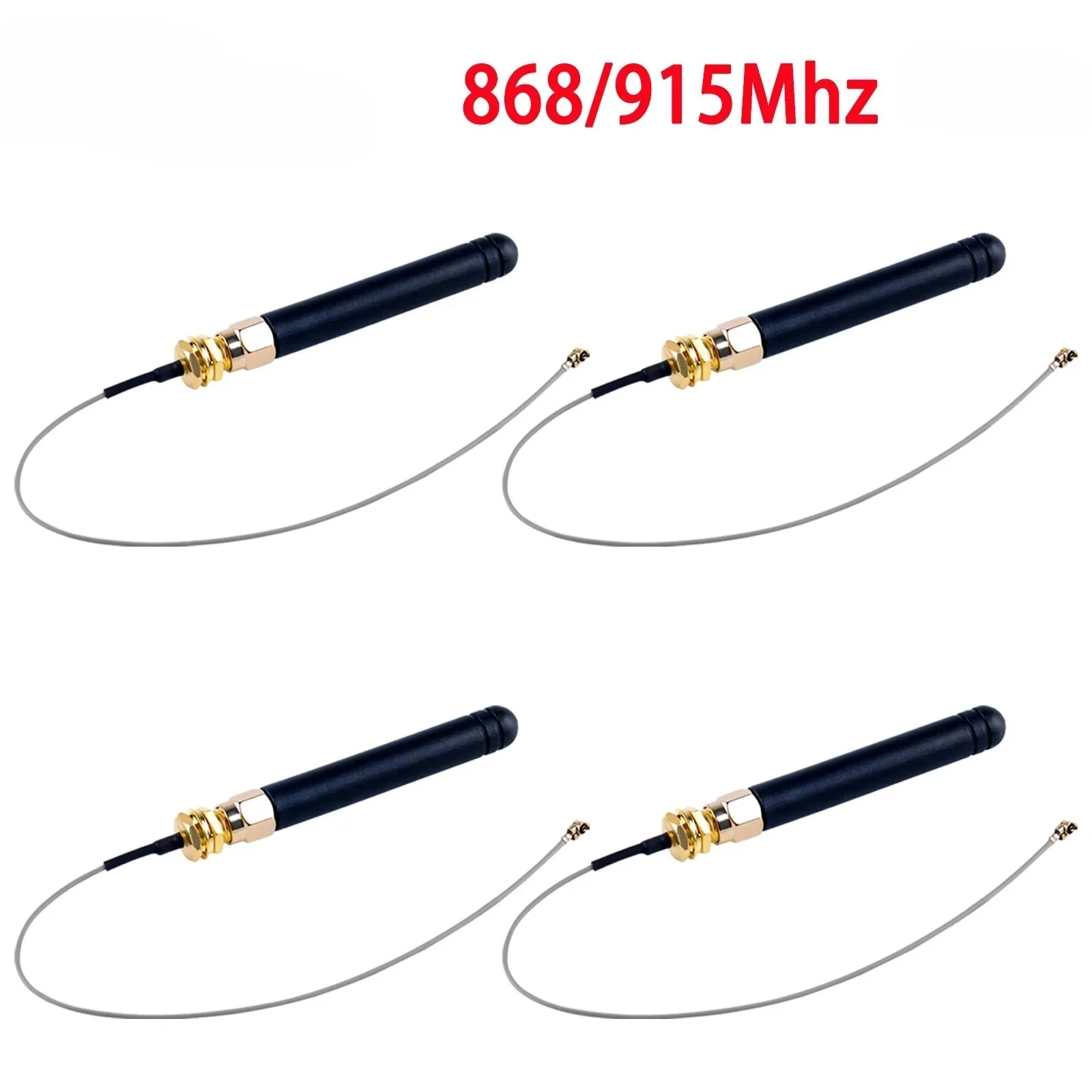 2/4PCS U.FL IP zu SMA Stecker Antenne 868MHz/915MHz für Heltec ESP32 LoRa V3 knoten Entwicklung Bord Lora32u4 II Wifi Lora32 Image