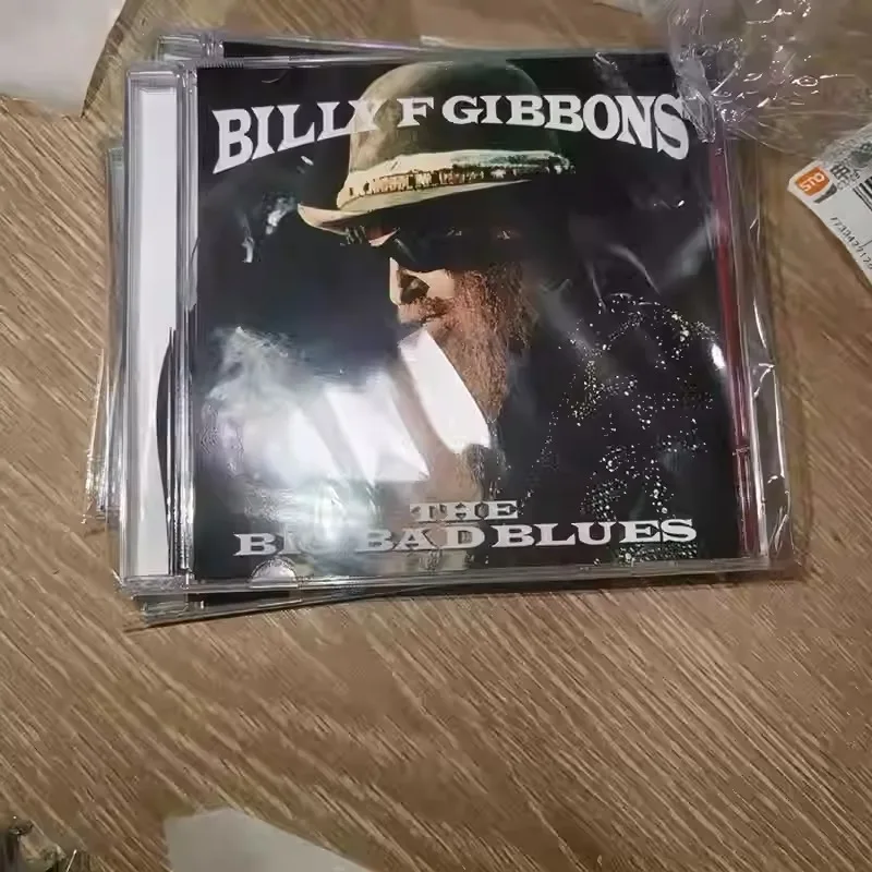 Rock-Album Billy F Gibbons The Big Bad Blues Musik-CD Cosplay Walkman Auto-Soundtracks Box Geschenke Musiksammlung Musikplatten