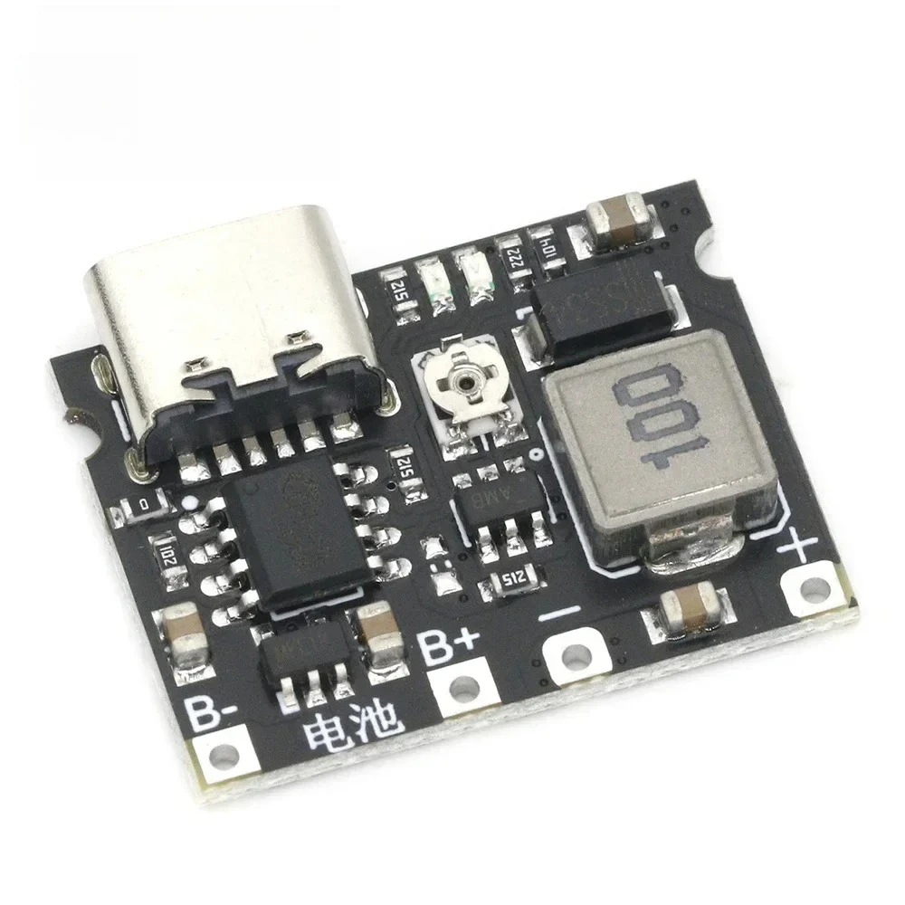 1PCS 18650 Lithium-Batterie Ladegerät Modul 3,7 V 4,2 V 18650 Li-Ion Batterie Lade Board mit DC-DC Step up Boost für DIY Image