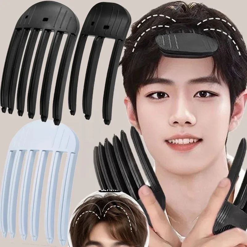 YS00149--1/2 Stück einfache, flauschige Haarwurzelklammern ohne heiße Spitze, lockige Frisur, flauschige Haarwurzelklammern Image