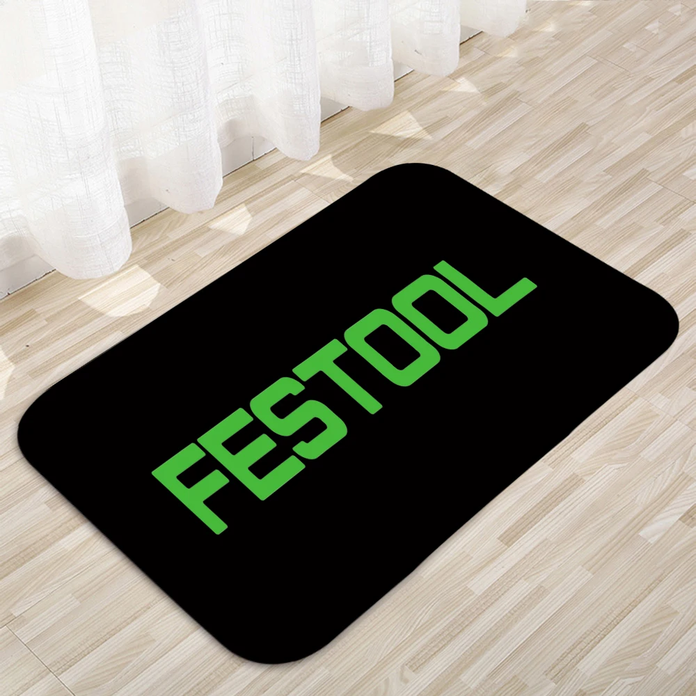Festool Tools Logo-Fußmatten, Heimteppich, rechteckige Fußmatten, moderne Heimdekoration 054 Image