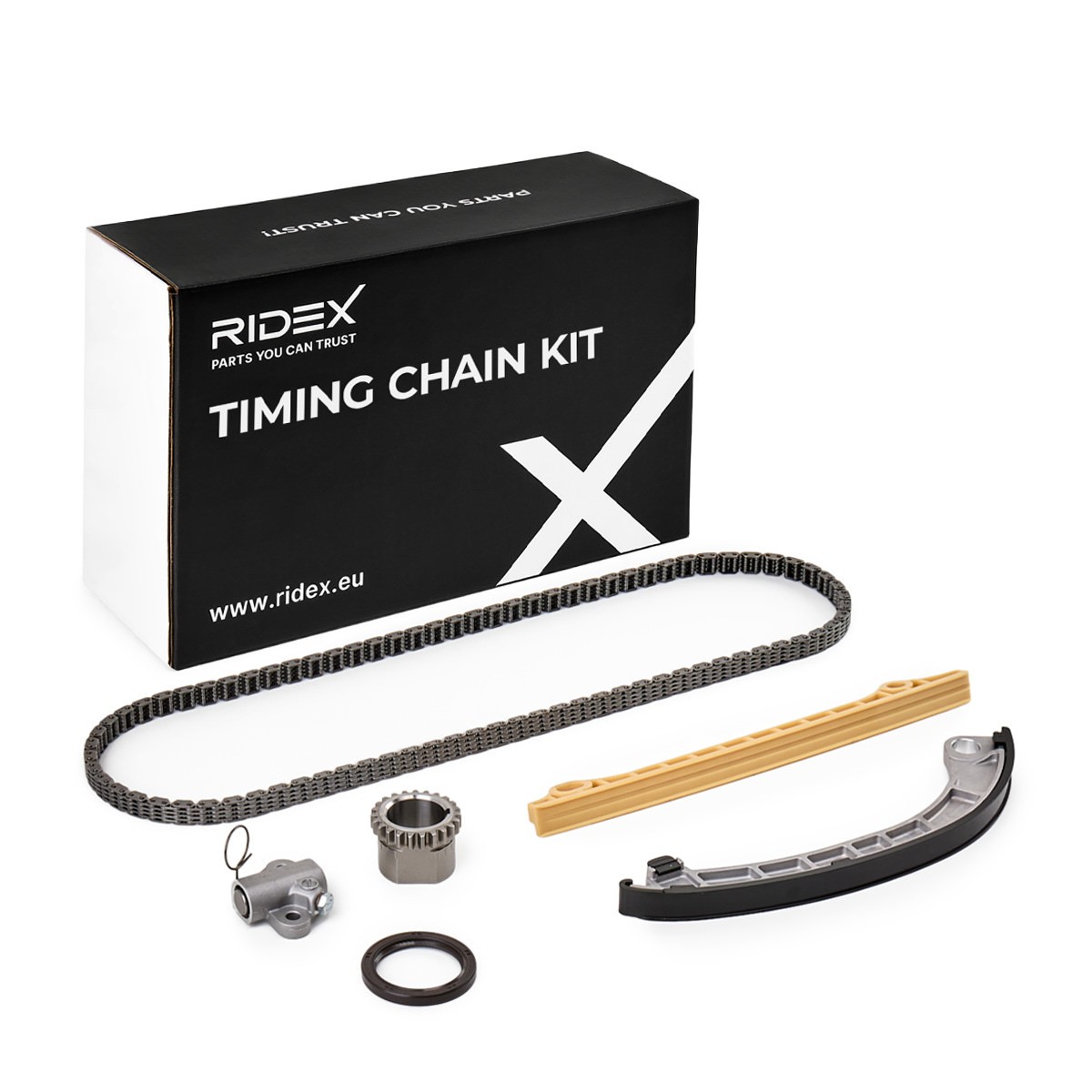 RIDEX Steuerkettensatz FIAT,SUZUKI 1389T0229 1276154G00000S2,1277161M00,1283169G10 71742008,1276154G00,1276154G00000,1276154G00S2,1281169G02 Image