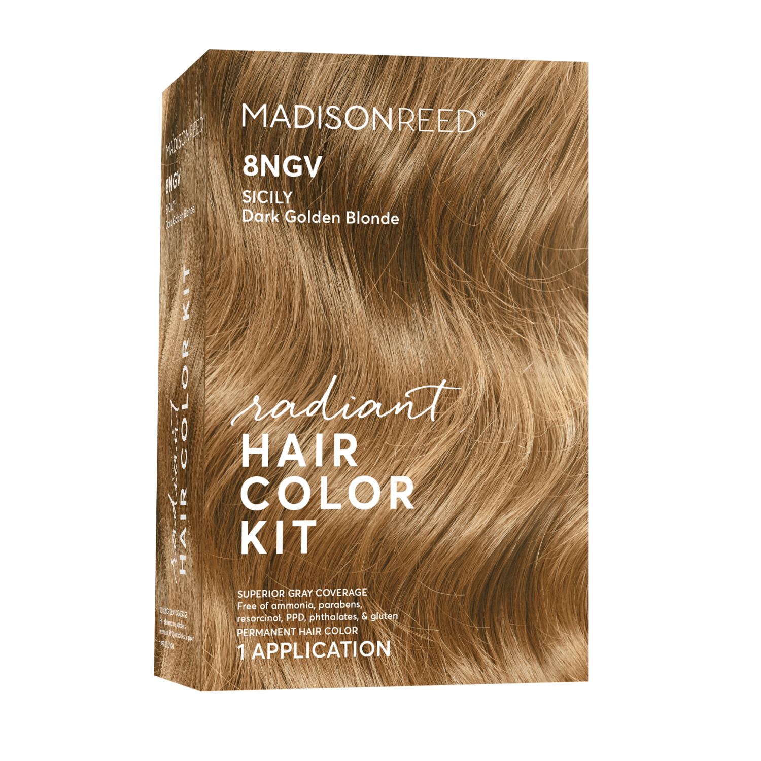 Madison Reed Radiant Cream Color Permanent Hair Color Kit 8NGV Sicily Blonde