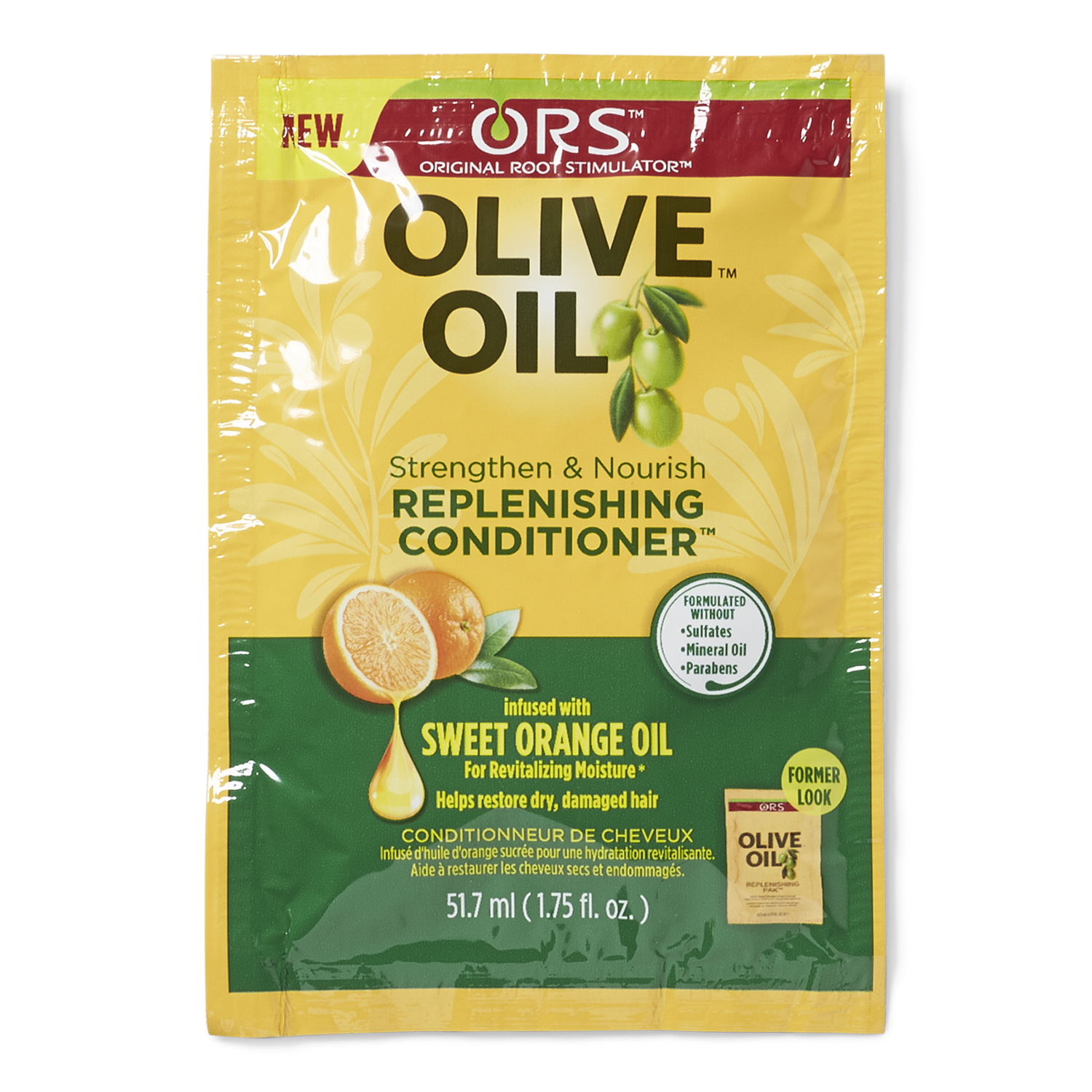 Organic Root Stimulator Olive Oil Replenishing Packette 1.75 Oz
