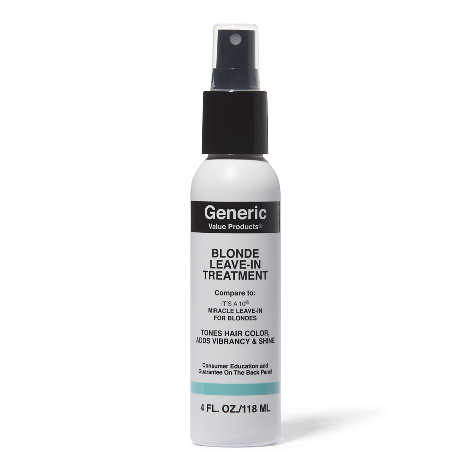 Generic Value Products Blonde Leave In Treatment Compare to It’s a 10 Miracle Leave In for Blondes 4 oz
