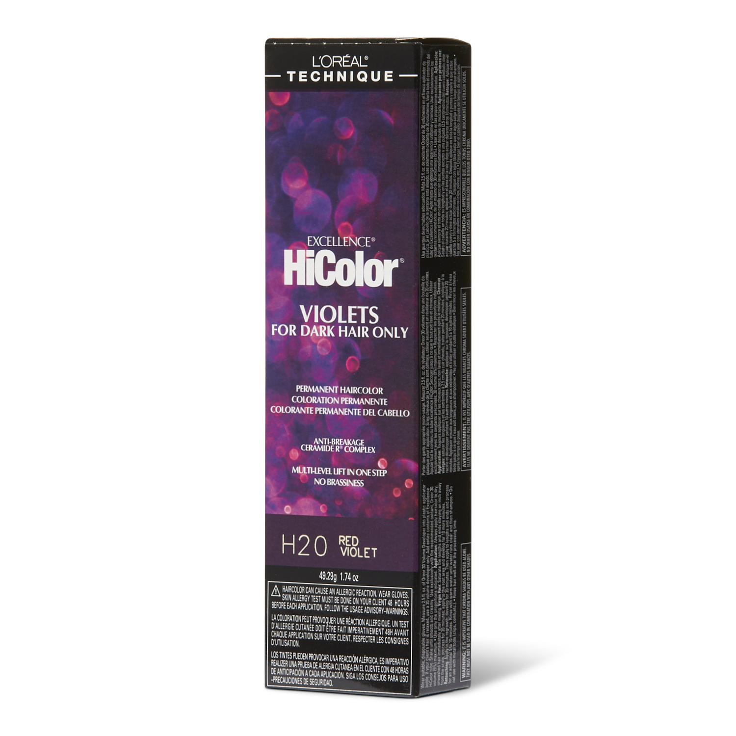 L'Oreal H20 Red Violet Permanent Hair Color 1.74 Oz