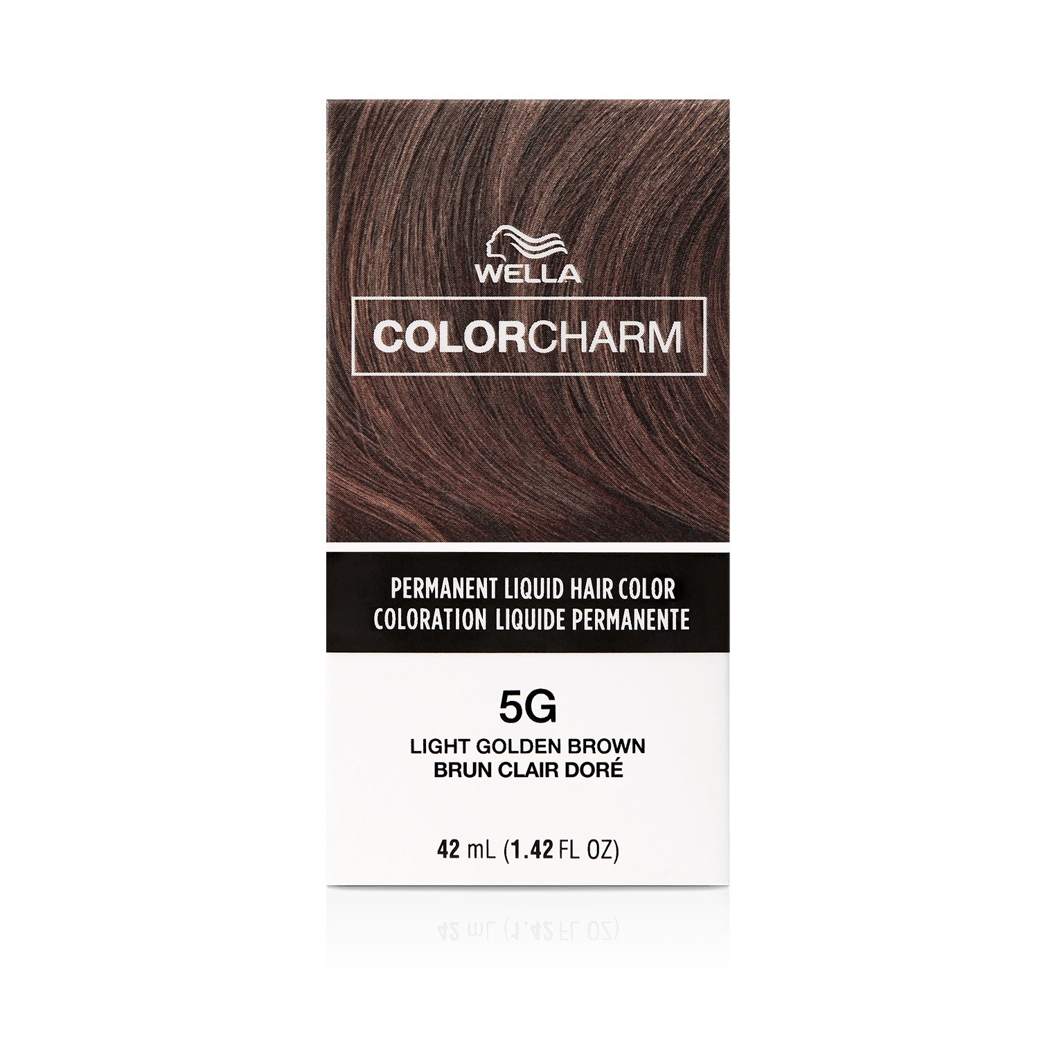 Wella 5G Light Golden Brown Permanent Liquid Hair Color 1.42 Oz