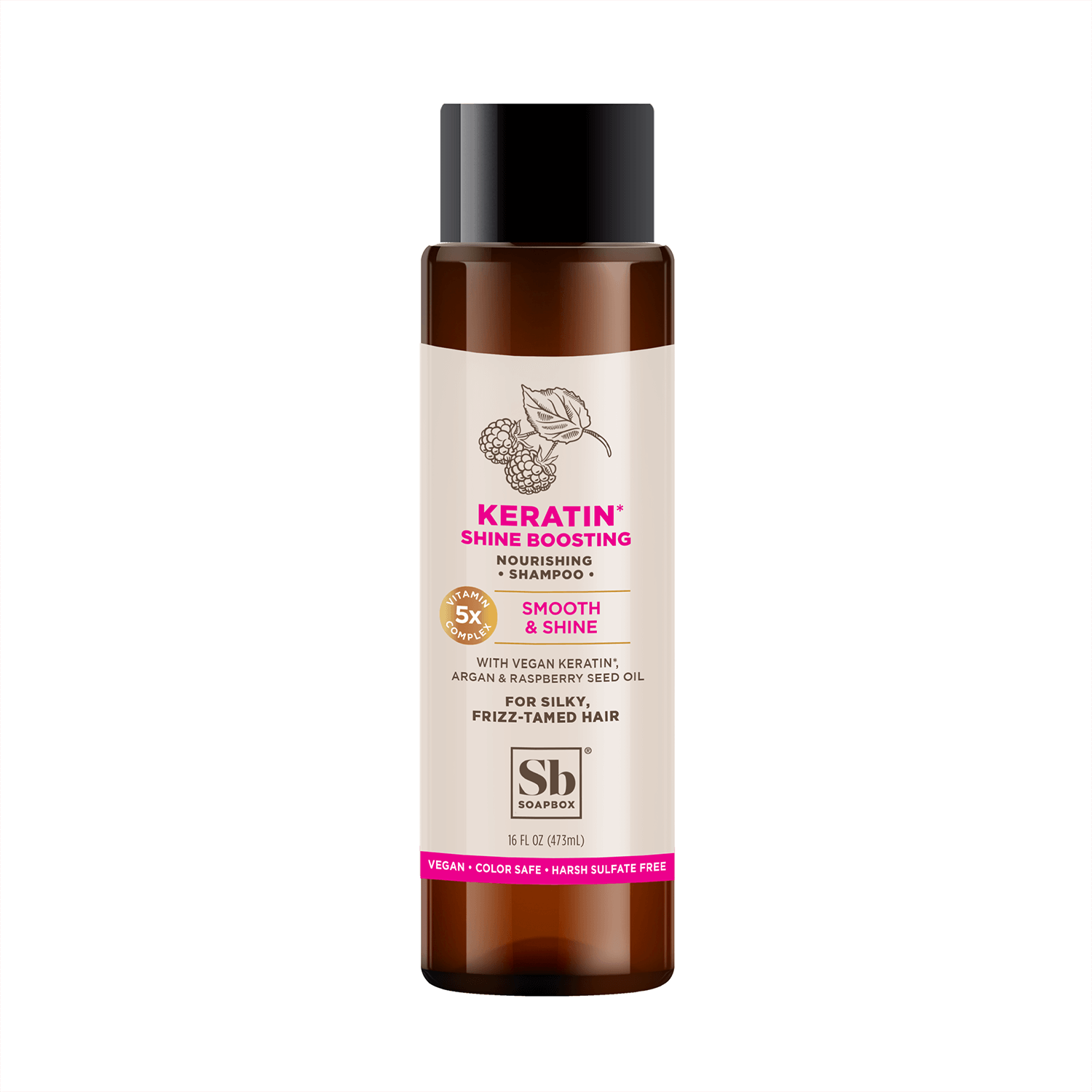 Soapbox Keratin Shine Boosting Shampoo