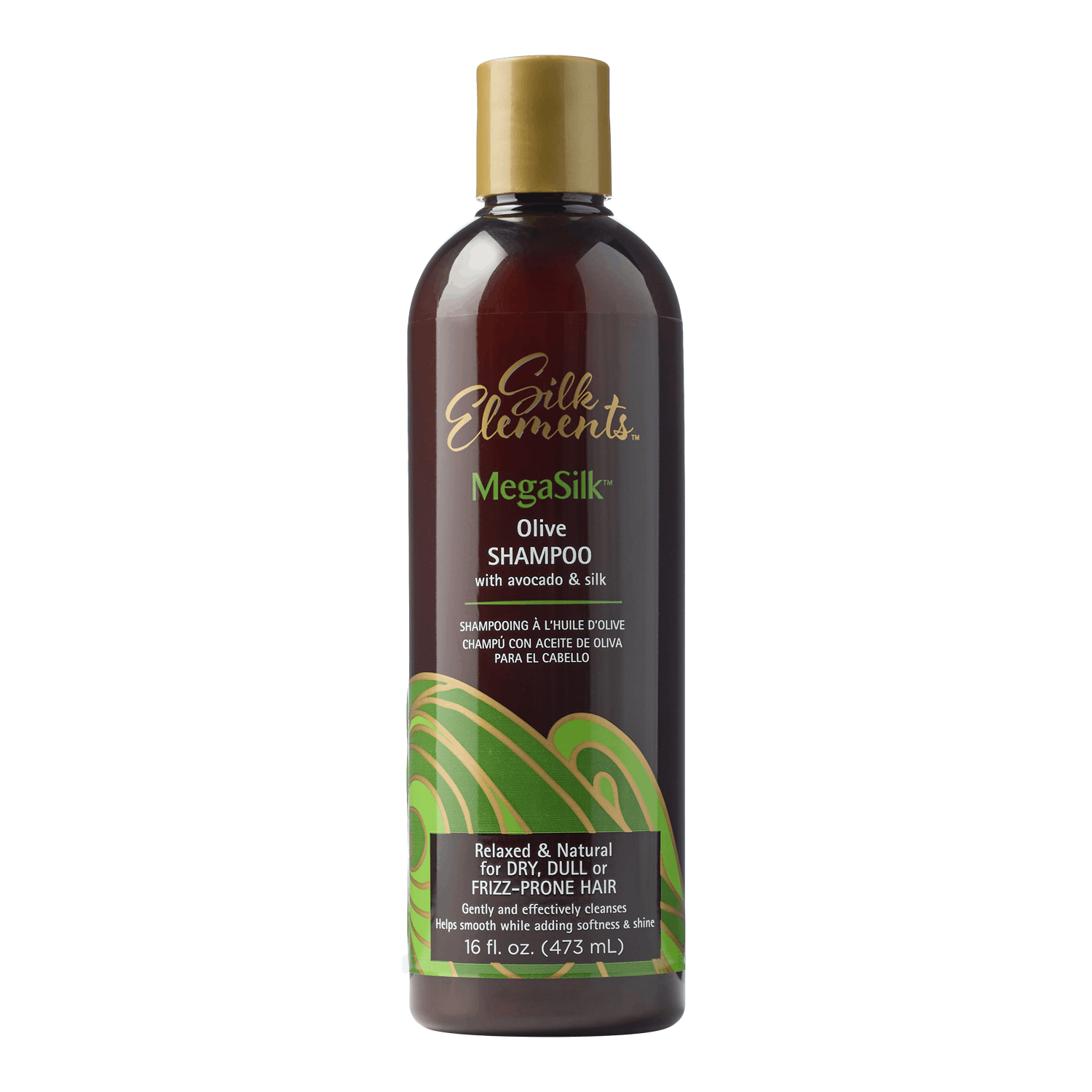 Silk Elements MegaSilk Olive Shampoo 16 Oz