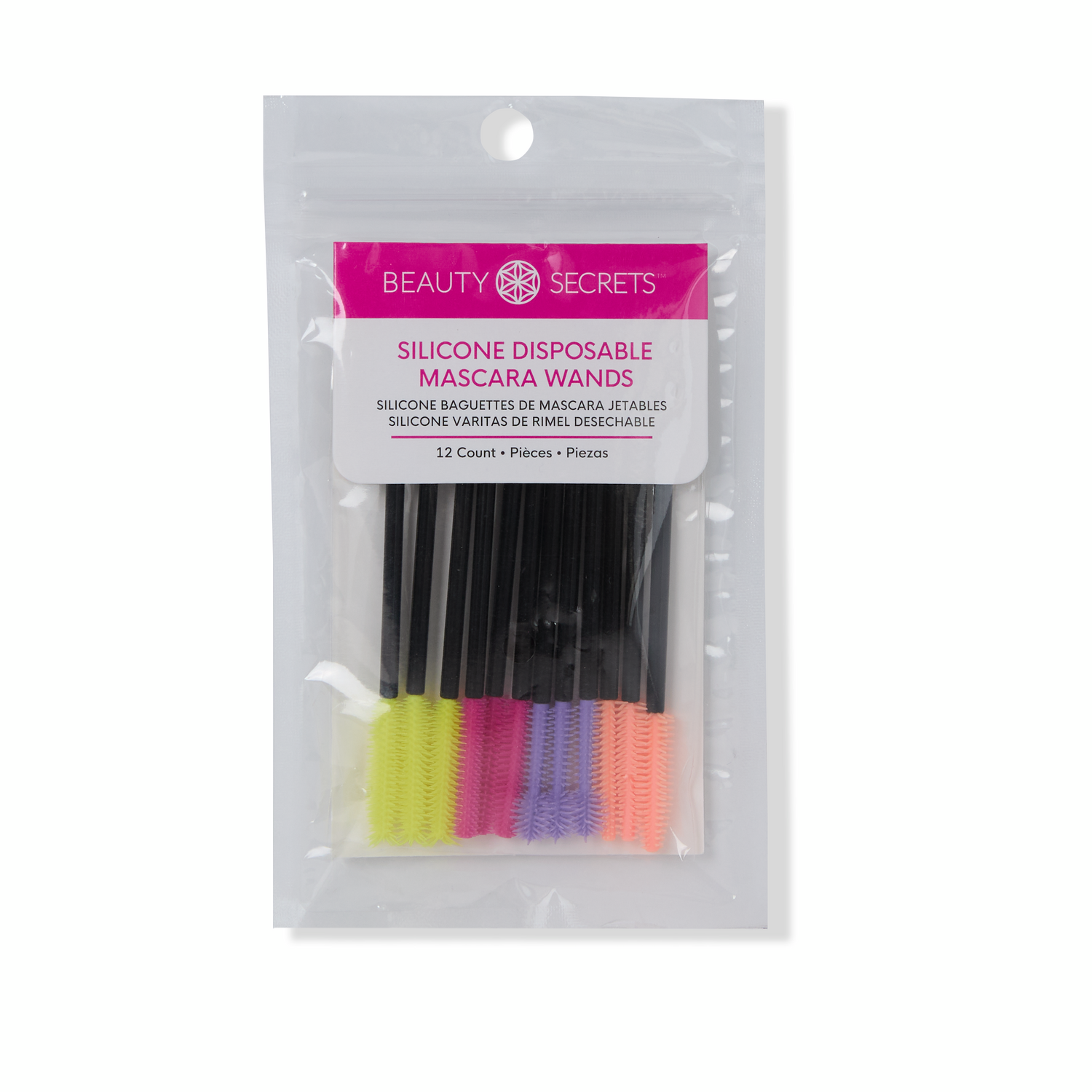 Beauty Secrets Silicone Disposable Mascara Wands