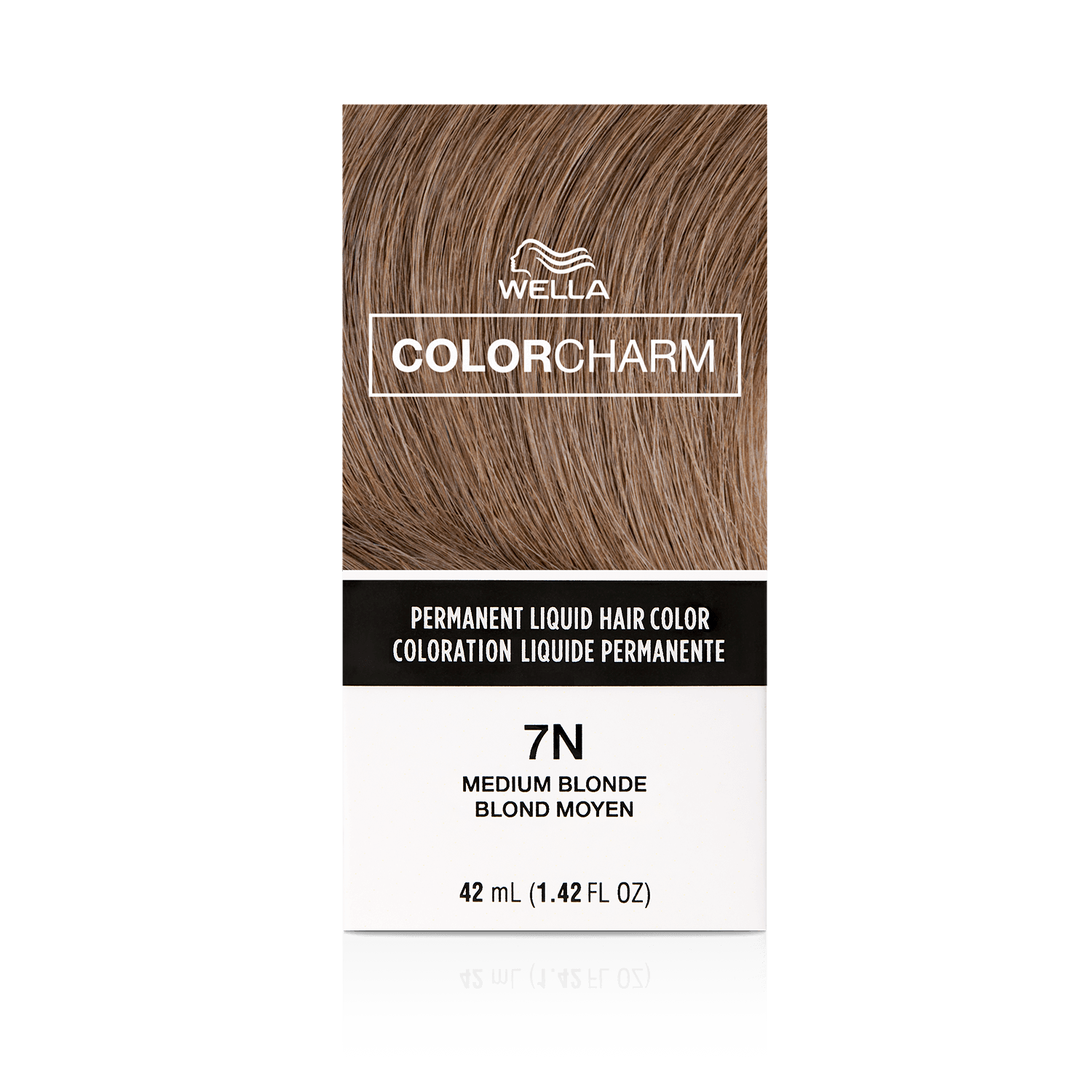 Wella 7N Medium Blonde Permanent Liquid Hair Color 1.42 Oz