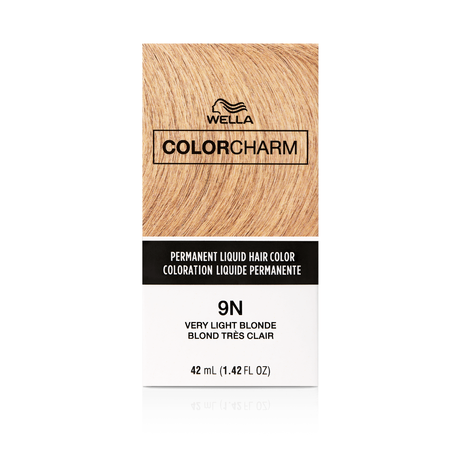 Wella 9N Very Light Blonde Permanent Liquid Hair Color 1.42 Oz