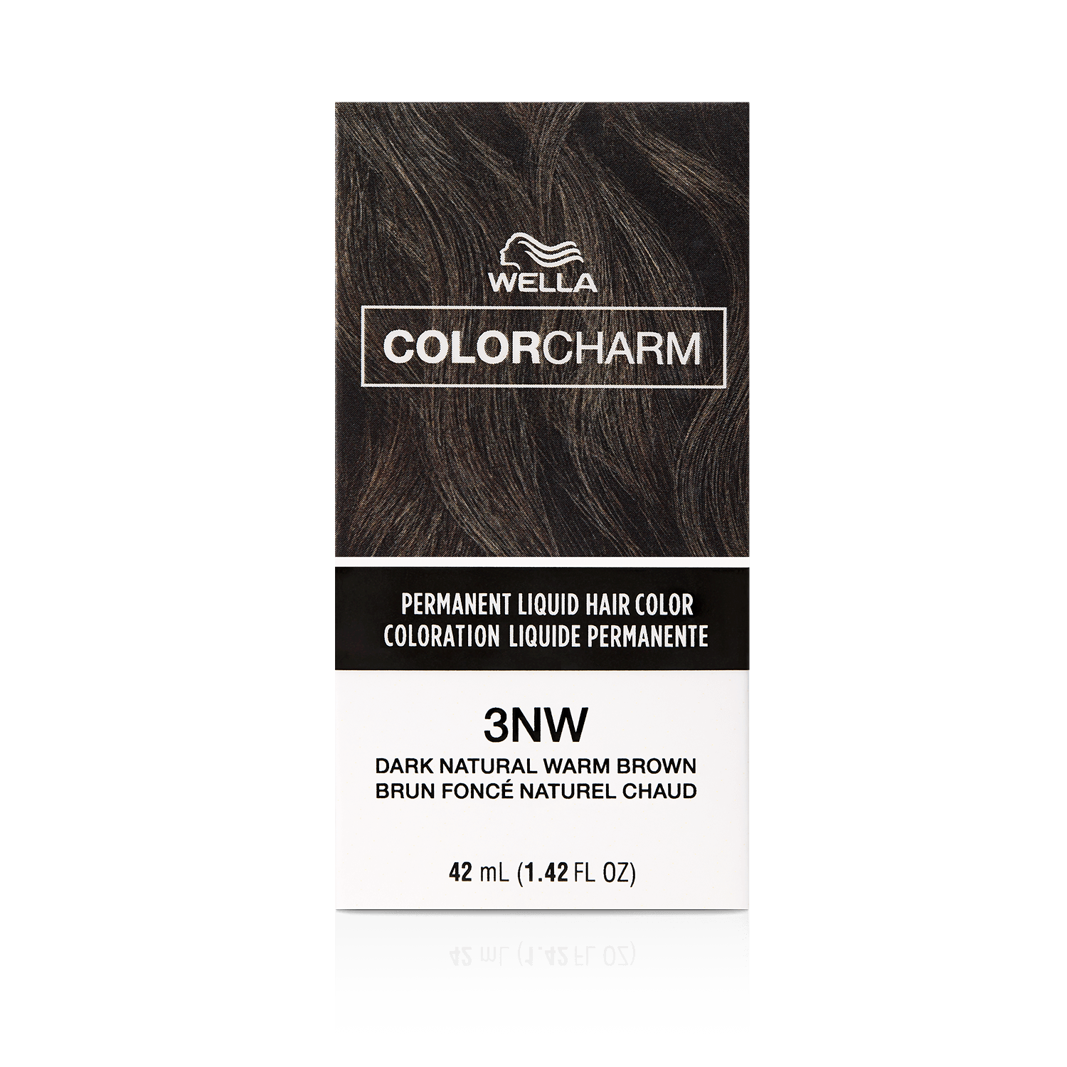 Wella 3NW Dark Natural Warm Brown Permanent Liquid Hair Color 1.42 Oz
