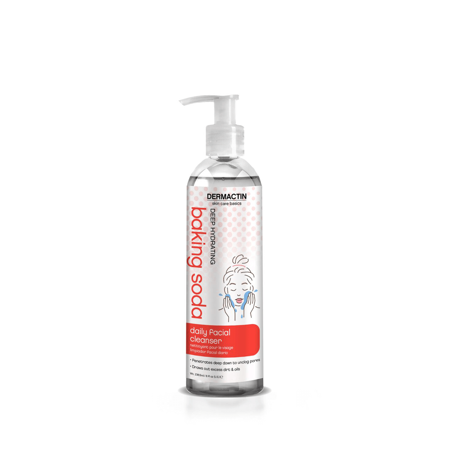Dermactin-TS Baking Soda Daily Facial Cleanser 6 Fl Oz