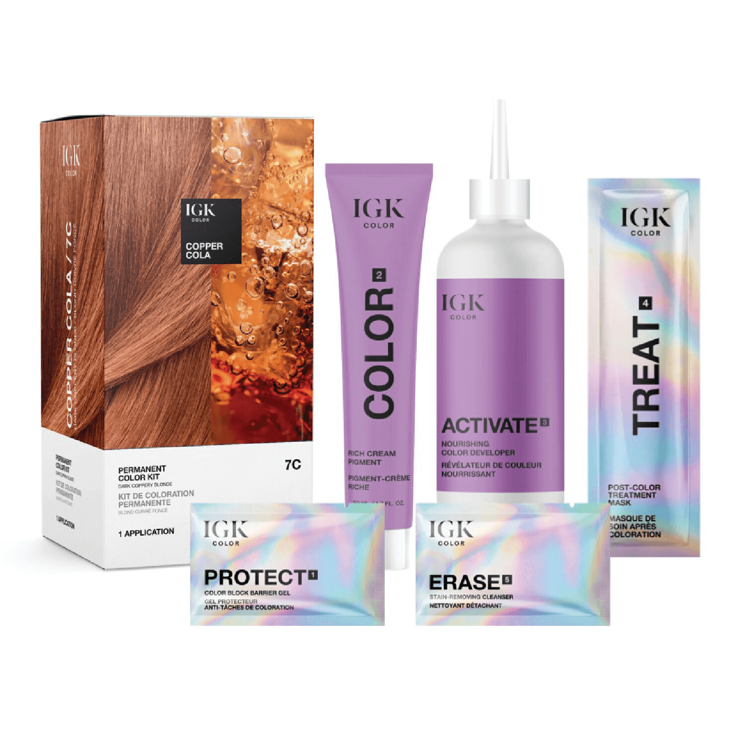 IGK Copper Cola Permanent Color Kit