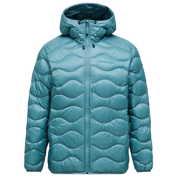 Peak Performance - Helium Down Hood Jacket - Daunenjacke Gr S türkis