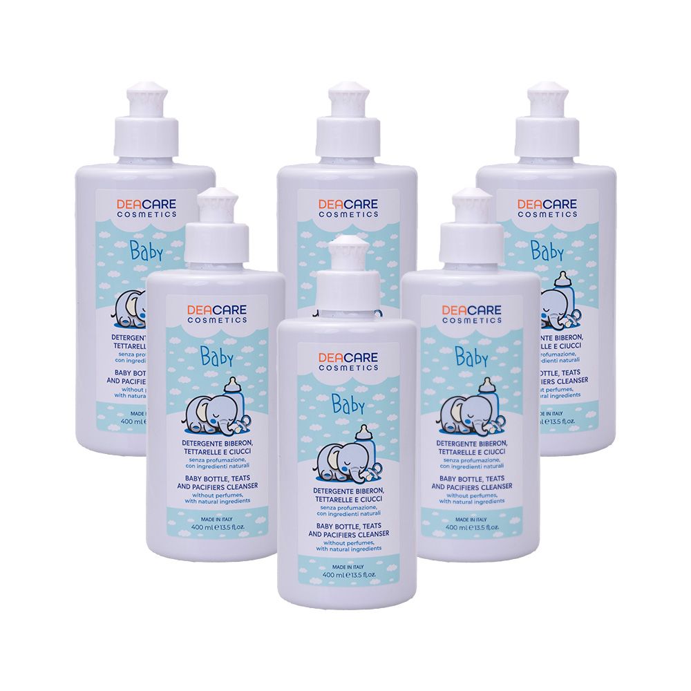 DEACARE Baby - Detergente Biberon Tettarelle Ciucci Naturale e senza p