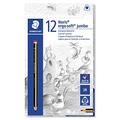 STAEDTLER Noris Ergosoft 153 Jumbo Schreiblernstift Härtegrad 2B 12 Stück, Gelb