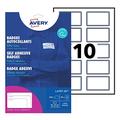 Auszeichenetikett Avery 50x80 mm NP 20 Vel 10 Etiketten pro Blatt Weiß/Blau