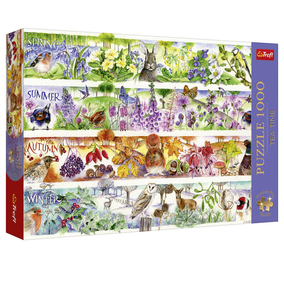 Puzzle "4 Jahreszeiten" 1000 Teile Image