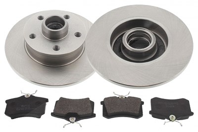 Mapco Bremsensatz, Scheibenbremse [Hersteller-Nr. 47834] für VW, Seat Image